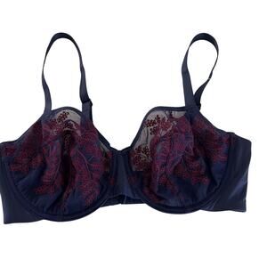 Natori Bra Lace Unlined Underwire Full Fit Sexy SZ36D Intimates